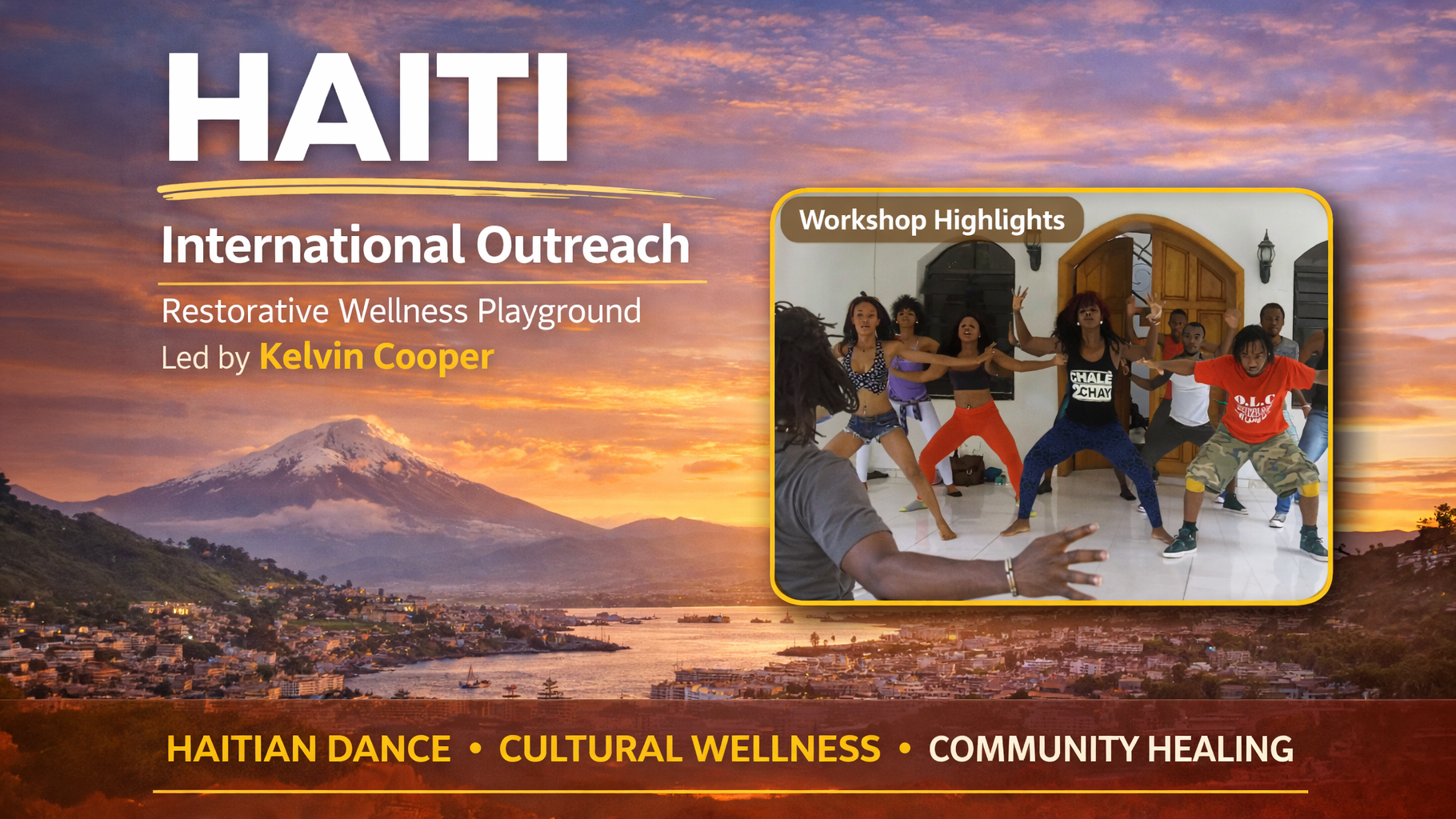 Haiti &ndash; Restorative Dance & Community Wellness Workshop