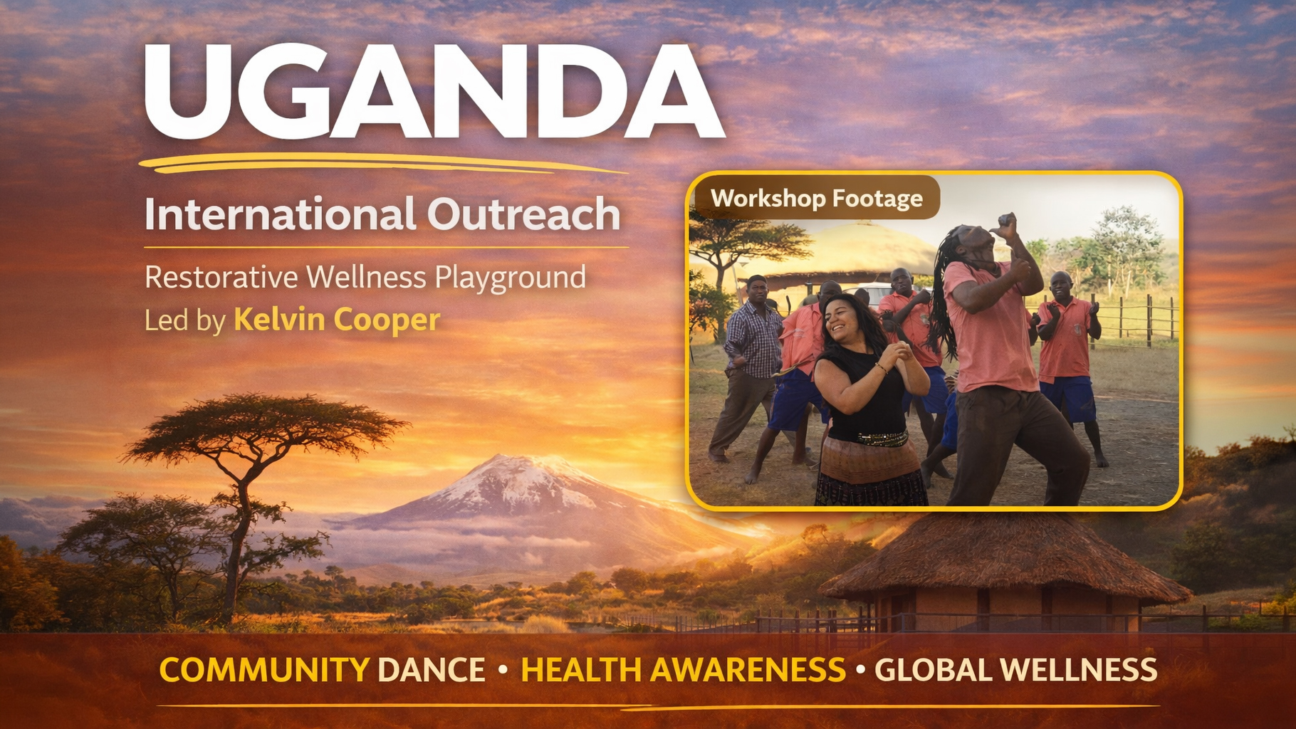 Gulu, Uganda &ndash; Community Dance & Restorative Wellness Workshop
